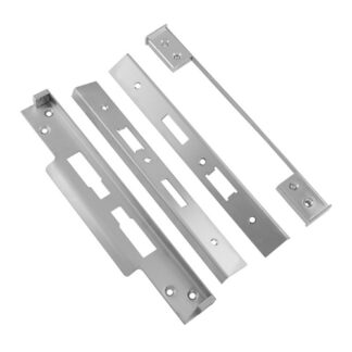 Eurospec ARDS5005SSS Rebate Set Architectural Din Locks - Satin Stainless Steel (LEAD TIME: 2-3 DAYS)