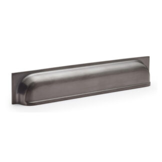 Alexander & Wilks AW906DBZPVD Quantock Cup Pull Handle - Dark Bronze PVD Centres 203mm (LEAD TIME: 2-3 DAYS)
