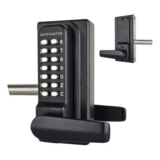 Gatemaster BDGSD Superlock 2.0 Delta Handle Single Sided Digital Lock for Metal Gates (LEAD TIME: 2-3 DAYS)
