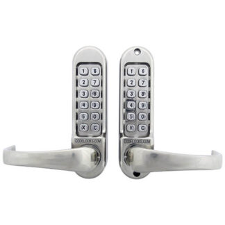 Codelock CL510 Digital Tubular Mortice Lock - Back to Back