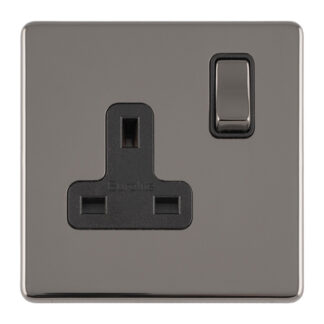 Eurolite ECBN1SOB 1 GANG 13AMP DP SWITCHED SOCKET (LEAD TIME: 2-3 DAYS)