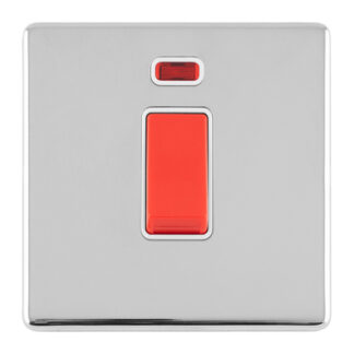 Eurolite ECPC45ASWNSW 1 GANG 45AMP DP SWITCH WITH NEON (LEAD TIME: 2-3 DAYS)