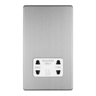 Eurolite ECSSSHSW 4-Gang Shaver Socket 230/115V (LEAD TIME: 2-3 DAYS)