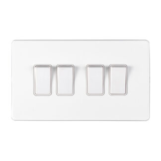 Eurolite ECW4SWW 4-Gang Switch (LEAD TIME: 2-3 DAYS)