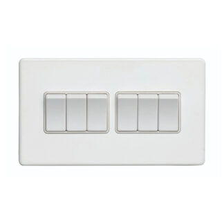 Eurolite ECW6SWW 6-Gang Switch (LEAD TIME: 2-3 DAYS)