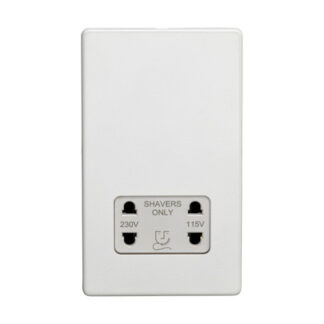 Eurolite ECWSHSW Shaver Socket (LEAD TIME: 2-3 DAYS)
