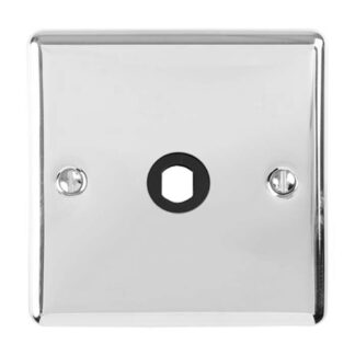 Eurolite EN1DIMPC Dimmer Switch Plate-Polished Chrome-1-Gang (LEAD TIME: 2-3 DAYS)