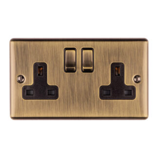 Eurolite EN2SOABB 2-Gang Socket (LEAD TIME: 2-3 DAYS)