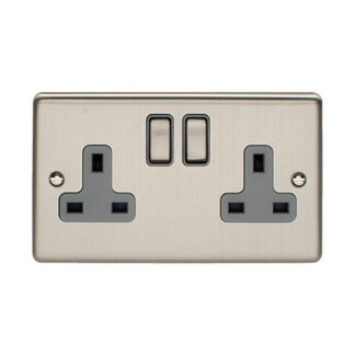 Eurolite EN2SOSSG 2-Gang Socket (LEAD TIME: 2-3 DAYS)