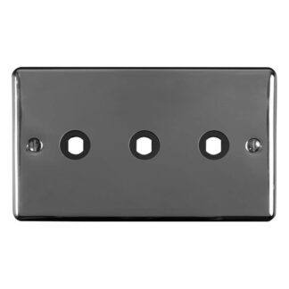 Eurolite EN3DIMBN Dimmer Switch Plate-Black Nickel-3-Gang (LEAD TIME: 2-3 DAYS)