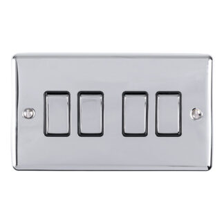 Eurolite EN4SWPCB 4-Gang Switch (LEAD TIME: 2-3 DAYS)