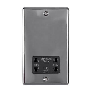 Eurolite ENSHSBNB Shaver Socket (LEAD TIME: 2-3 DAYS)