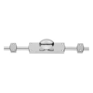 Carlisle Brass ES34CP Espagnolette Bolt Oval Knob Set (LEAD TIME: 2-3 DAYS)