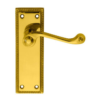 Carlisle Brass FG1S Georgian Lever On Sweedor Lock Backplate (LEAD TIME: 2-3 DAYS)