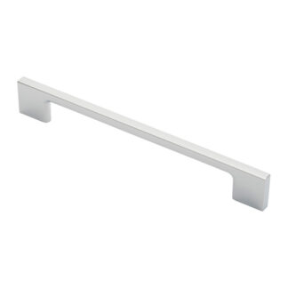 Carlisle Brass FTD3065BCP Slim D Handle 190mm - Polished Chrome (LEAD TIME: 2-3 DAYS)