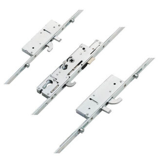 Fullex XL Latch 3 Hooks 2 Anti-Lift Pins 4 Rollers Multipoint Door Lock