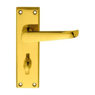 Carlisle Brass M30WC Victorian Lever On WC Bathroom Backplate (LEAD TIME: 2-3 DAYS)