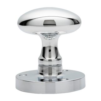 Carlisle Brass M34CP Oval Mortice Knob (LEAD TIME: 2-3 DAYS)