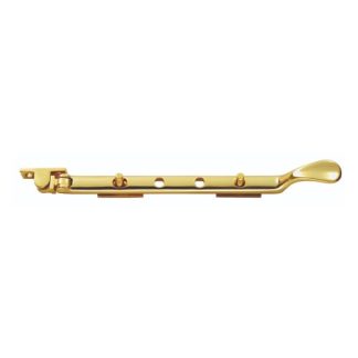 Carlisle Brass M44B Victorian Casement Stay 300mm - Polished Brass (LEAD TIME: 2-3 DAYS)