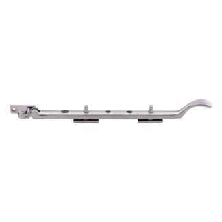 Carlisle Brass M44CSC Victorian Casement Stay 210mm - Satin Chrome (LEAD TIME: 2-3 DAYS)