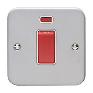 Eurolite MC45ASWNSW Utility 45Amp Switch with Neon Indicator - Grey (LEAD TIME: 2-3 DAYS)