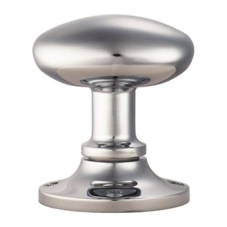 Carlisle Brass MK001CP Oval Mortice Knob (LEAD TIME: 2-3 DAYS)