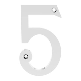 Carlisle Brass N5CP Numerals (0-9) Number 5 (LEAD TIME: 2-3 DAYS)
