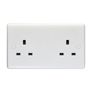 Eurolite PL4040 2-Gang Unswitched Socket (LEAD TIME: 2-3 DAYS)