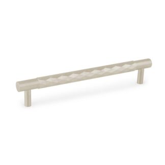 Alexander & Wilks AW846-160-SN Diamond Cut Cabinet Pull (LEAD TIME: 2-3 DAYS)