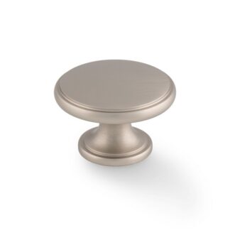 Alexander & Wilks AW849-38-SN Cambridge Round Cupboard Knob (LEAD TIME: 2-3 DAYS)