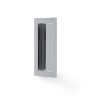 Alexander & Wilks AW911-100-PC Rectangular Flush Pull 100 x 45mm - Polished Chrome (LEAD TIME: 2-3 DAYS)