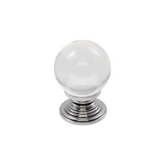 Carlisle Brass FTD690BCTC Clear Ball Knob 32mm (LEAD TIME: 2-3 DAYS)