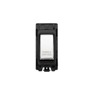 Eurolite G30-PC-TD Grid & Modular Tumble Dryer Switch - Polished Chrome (LEAD TIME: 2-3 DAYS)