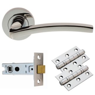 Carlisle Brass GK009CP/INTB Tavira Lever On Rose Latch Pack (LEAD TIME: 2-3 DAYS)