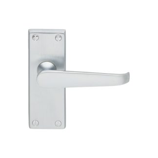 Carlisle Brass M31SC Victorian Lever On Latch Backplate (LEAD TIME: 2-3 DAYS)
