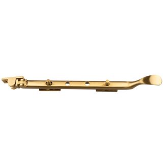 Carlisle Brass M44BSB Victorian Casement Stay 300mm Satin Brass (LEAD TIME: 2-3 DAYS)