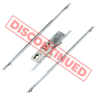 ERA Latch Deadbolt 2 Rollers 2 Mushroom Split Spindle Multipoint Door Lock - Option 2 - 28mm Backset
