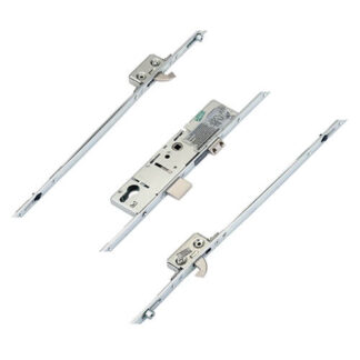 ERA Latch Deadbolt 2 Hooks 2 Rollers Split Spindle Multipoint Door Lock - Option 2