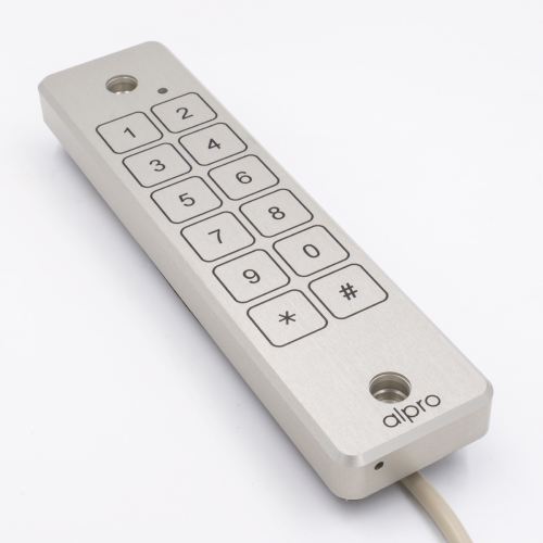 Alpro Weatherproof Narrow Touch Access Keypad - Image 2