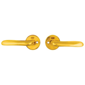 Assa Round Rose Lever Lever Unsprung