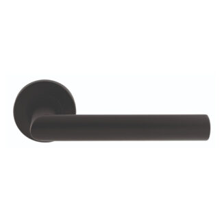Eurospec CSL1192MB Mitred Round Bar Lever On Sprung Rose (LEAD TIME: 2-3 DAYS)