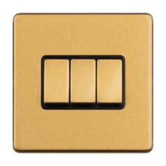 Eurolite ECSB3SWB 3-Gang 2-Way switch (LEAD TIME: 2-3 DAYS)