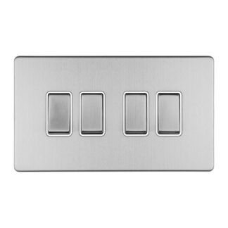 Eurolite ECSS4SWW 6-Gang 10Amp 2-Way Switch (LEAD TIME: 2-3 DAYS)