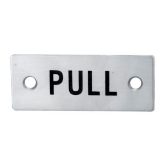 Eurospec FPA1301SSS Pull Symbol Sign (LEAD TIME: 2-3 DAYS)