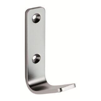 Eurospec HCH9012SAA Aluminium Flat Coat Hook (LEAD TIME: 2-3 DAYS)