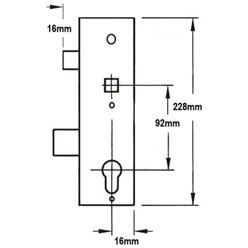 Lockmaster Copy Gearbox - Lift Lever - Image 2