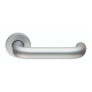 Eurospec LRS4001SAA Safety Lever On Sprung Rose (LEAD TIME: 2-3 DAYS)