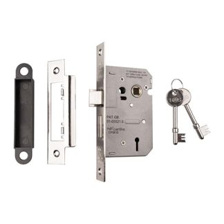 Eurospec LSE5325NP Contract 3 Lever Sashlock 64mm (LEAD TIME: 2-3 DAYS)