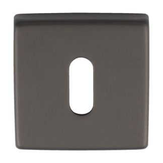 Manital QE003ANT Manital Square Standard Key Escutcheon - Anthracite (LEAD TIME: 2-3 DAYS)
