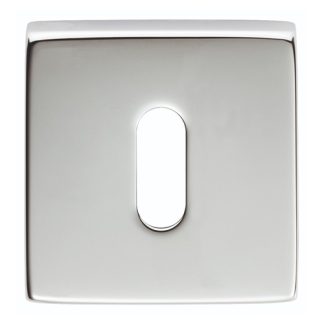 Manital QE003CP Square Standard Key Escutcheon (LEAD TIME: 2-3 DAYS)